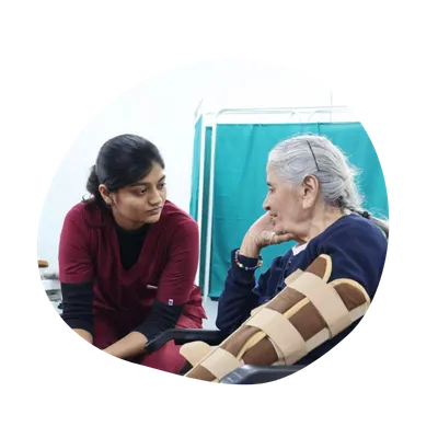 Physiotherapist illustration